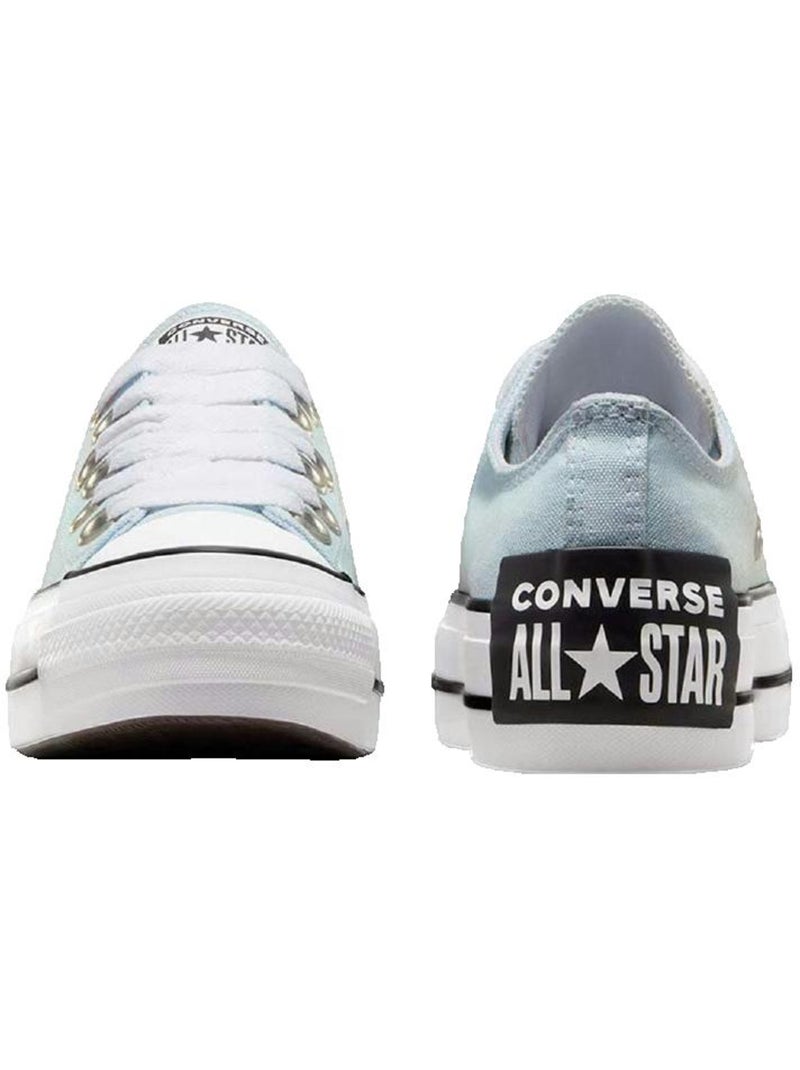 Baskets Converse Chuck Taylor All Star Lift Platform toile Converse Bleu - Kiabi