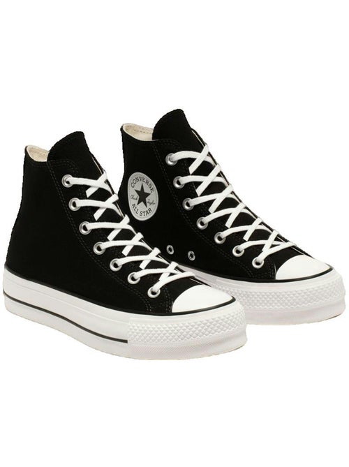 Baskets Converse Chuck Taylor All Star Platform Hi noir - Kiabi