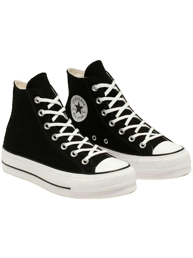 Baskets Converse Chuck Taylor All Star Platform Hi noir Noir - Kiabi
