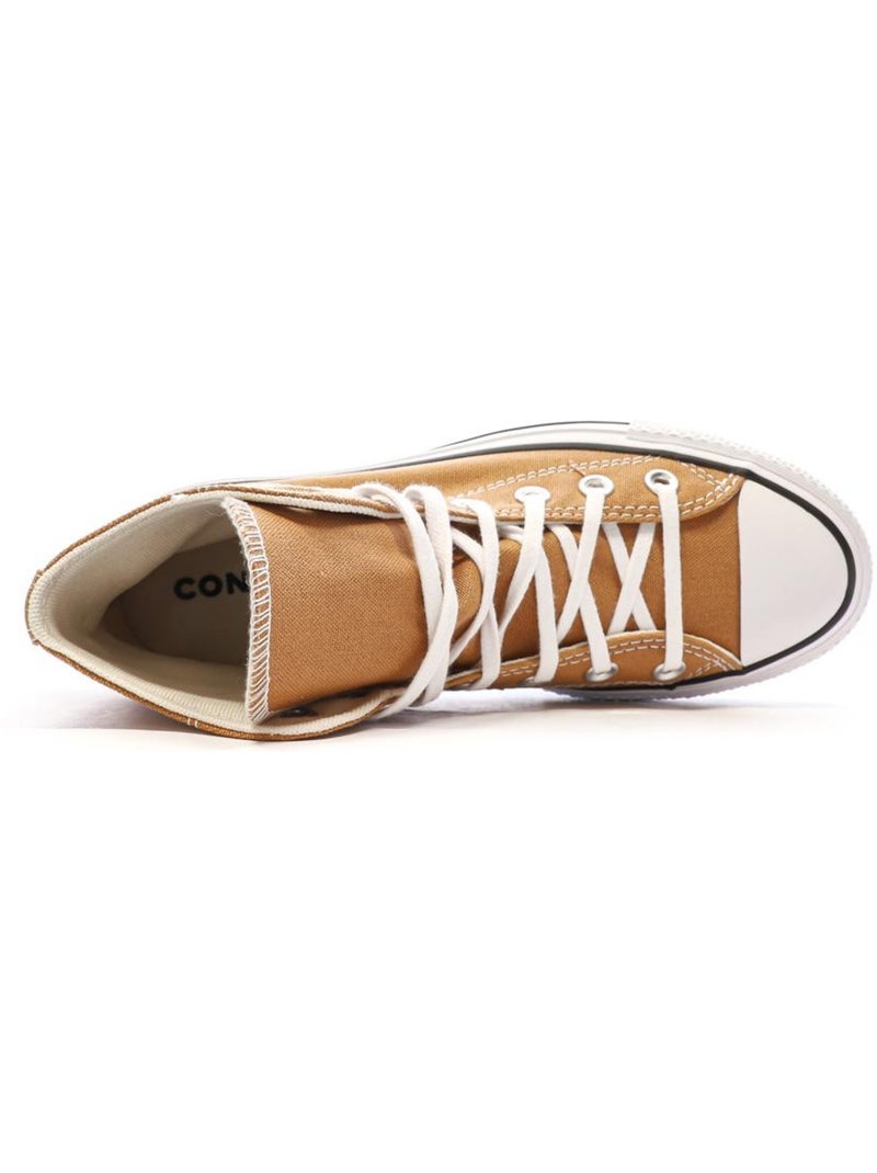 Baskets Converse Femme Jaune - Kiabi