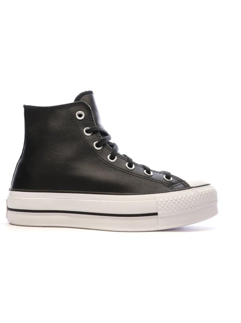 Baskets Converse Femme Noir - Kiabi