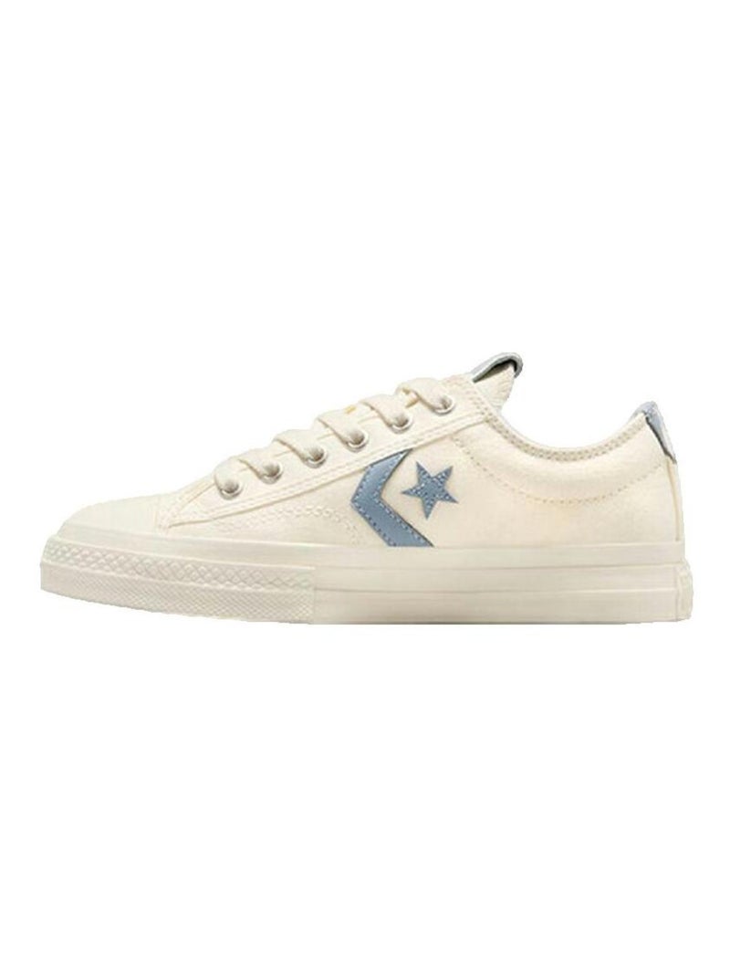 Baskets Converse Star Player 76 en toile Converse Blanc - Kiabi
