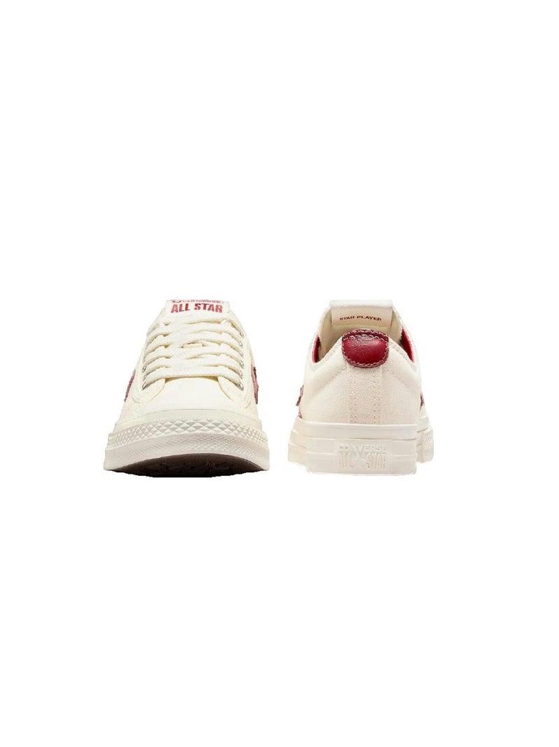 Baskets Converse Star Player 76 toile Rouge - Kiabi