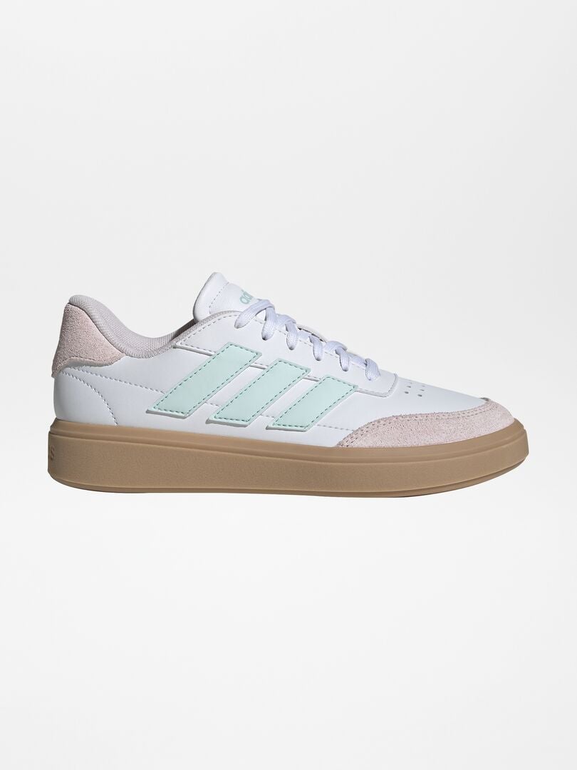 Baskets 'Court Block' 'adidas' pastel Blanc - Kiabi