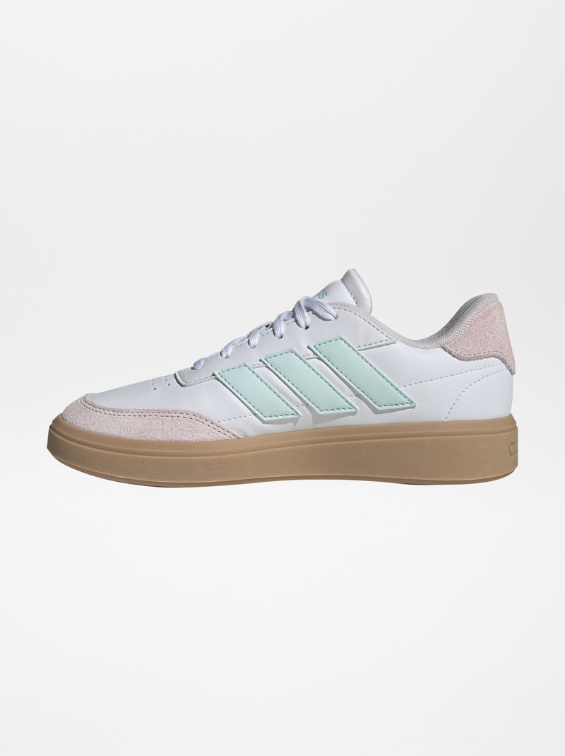 Baskets 'Court Block' 'adidas' pastel Blanc - Kiabi
