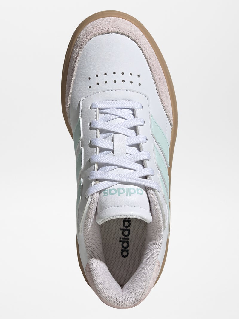 Baskets 'Court Block' 'adidas' pastel Blanc - Kiabi