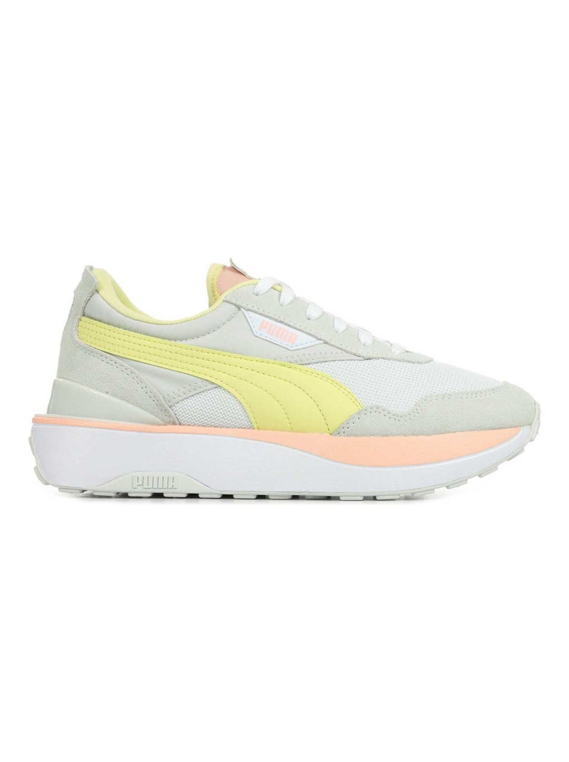 Baskets Cruise Rider Silk Road Wn's Blanc Jaune - Kiabi