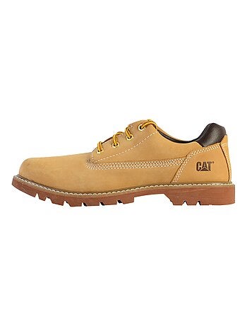 Baskets Cuir Caterpillar Colorado Low