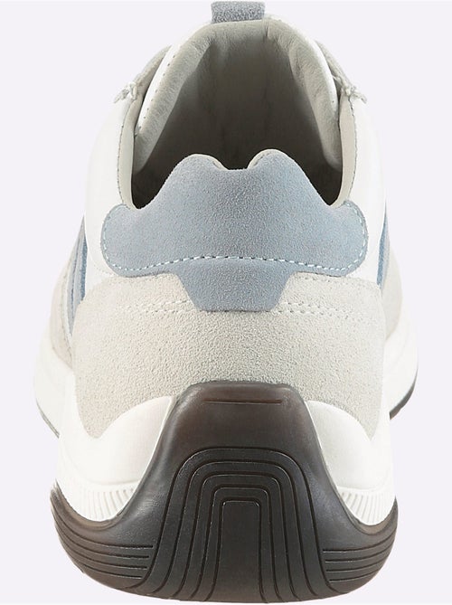 Baskets Cuir De Bœuf Nappa Et Velours - Taille Standard - helline - Kiabi