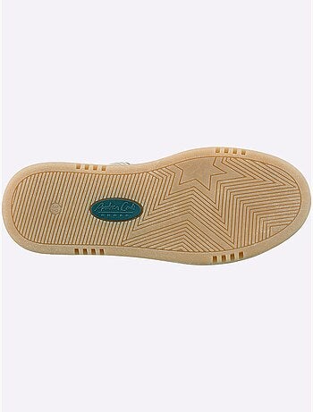 Baskets Cuir De Bœuf Nappa Et Velours - Taille Standard - Helline