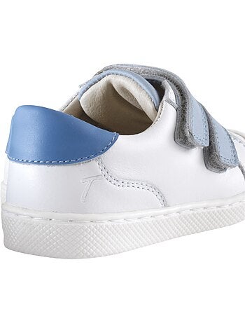 Baskets cuir enfant Happy