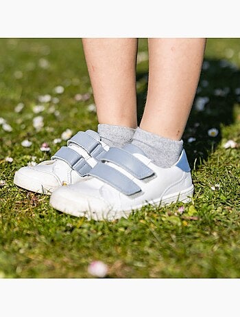Baskets cuir enfant Happy