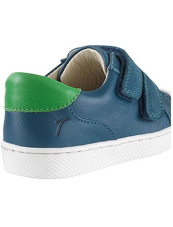 Baskets cuir enfant Happy