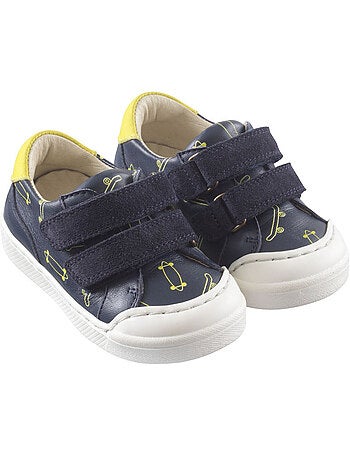 Baskets cuir enfant Happy