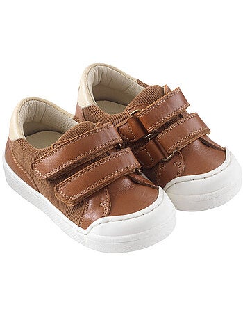 Baskets cuir enfant Happy