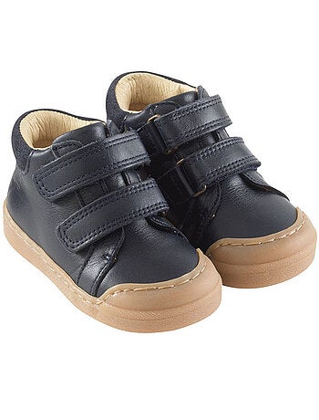 Baskets cuir enfant Scratchy