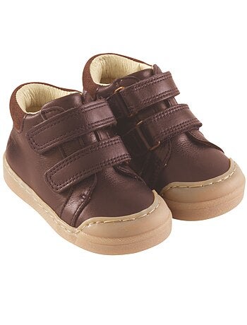 Baskets cuir enfant Scratchy