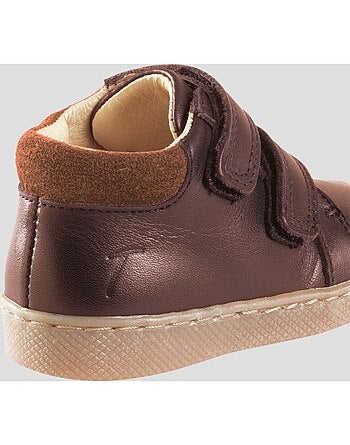 Baskets cuir enfant Scratchy