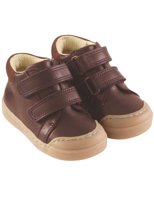 Baskets cuir enfant Scratchy - Kiabi