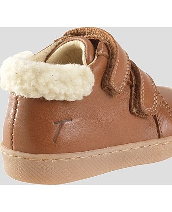 Baskets cuir enfant Scratchy