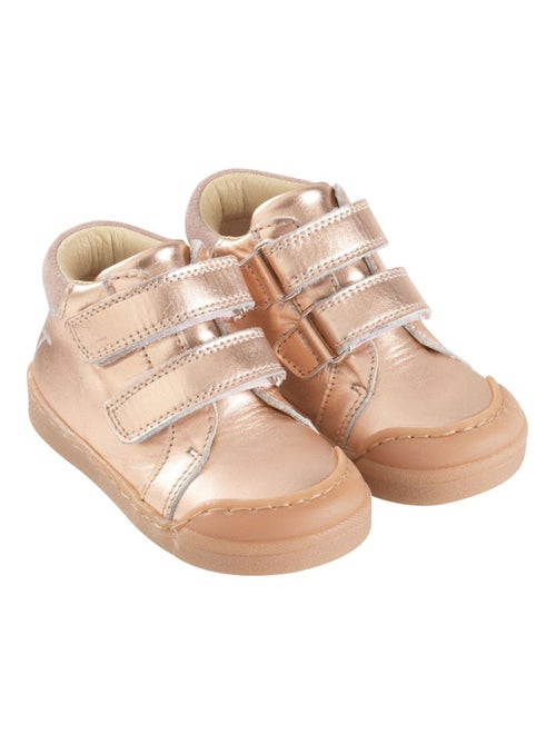 Baskets cuir enfant Scratchy - Kiabi