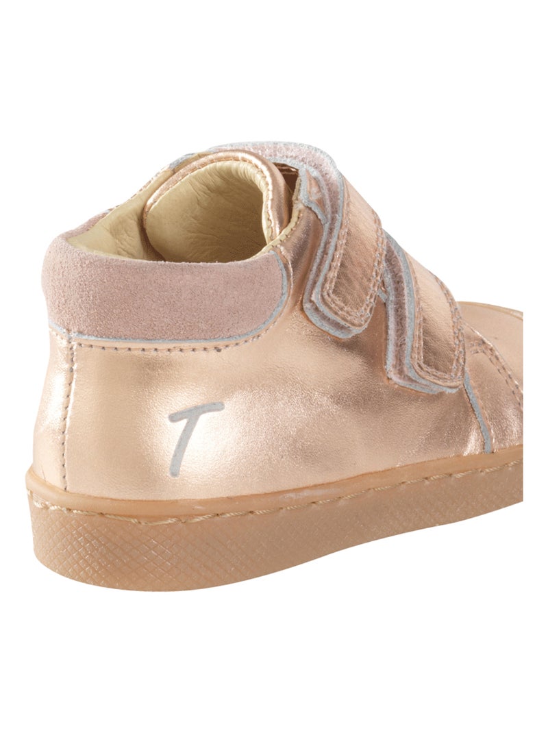 Baskets cuir enfant Scratchy Rose - Kiabi