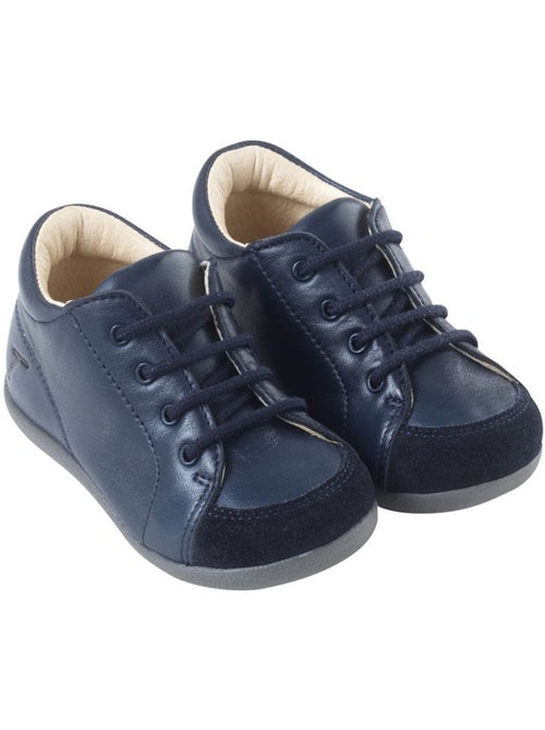 Baskets cuir enfant Sporti - Kiabi