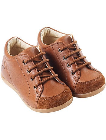 Baskets cuir enfant Sporti