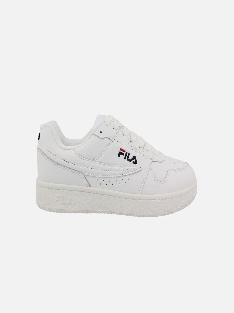 Baskets cuir 'Fila' 'Arcade L' Bleu - Kiabi