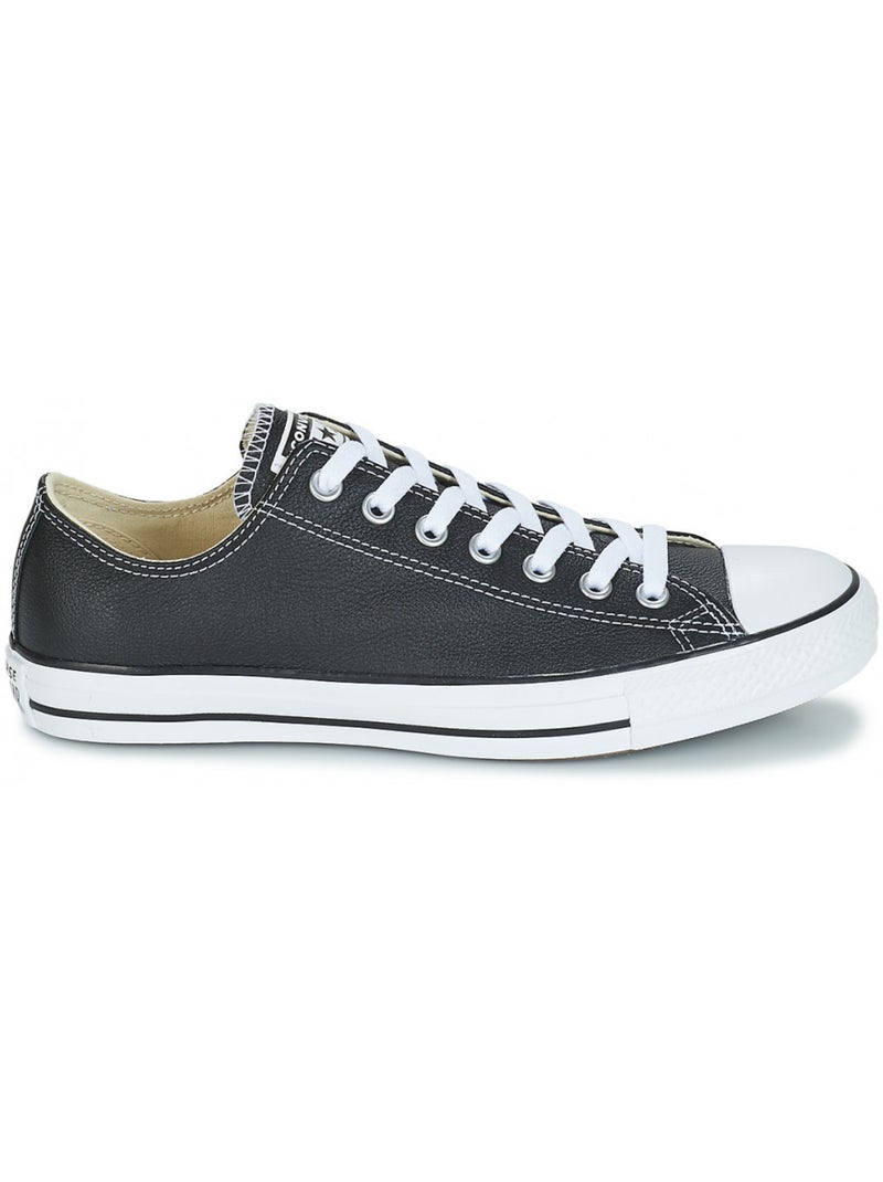 Baskets Cuir Homme Converse Noir - Kiabi