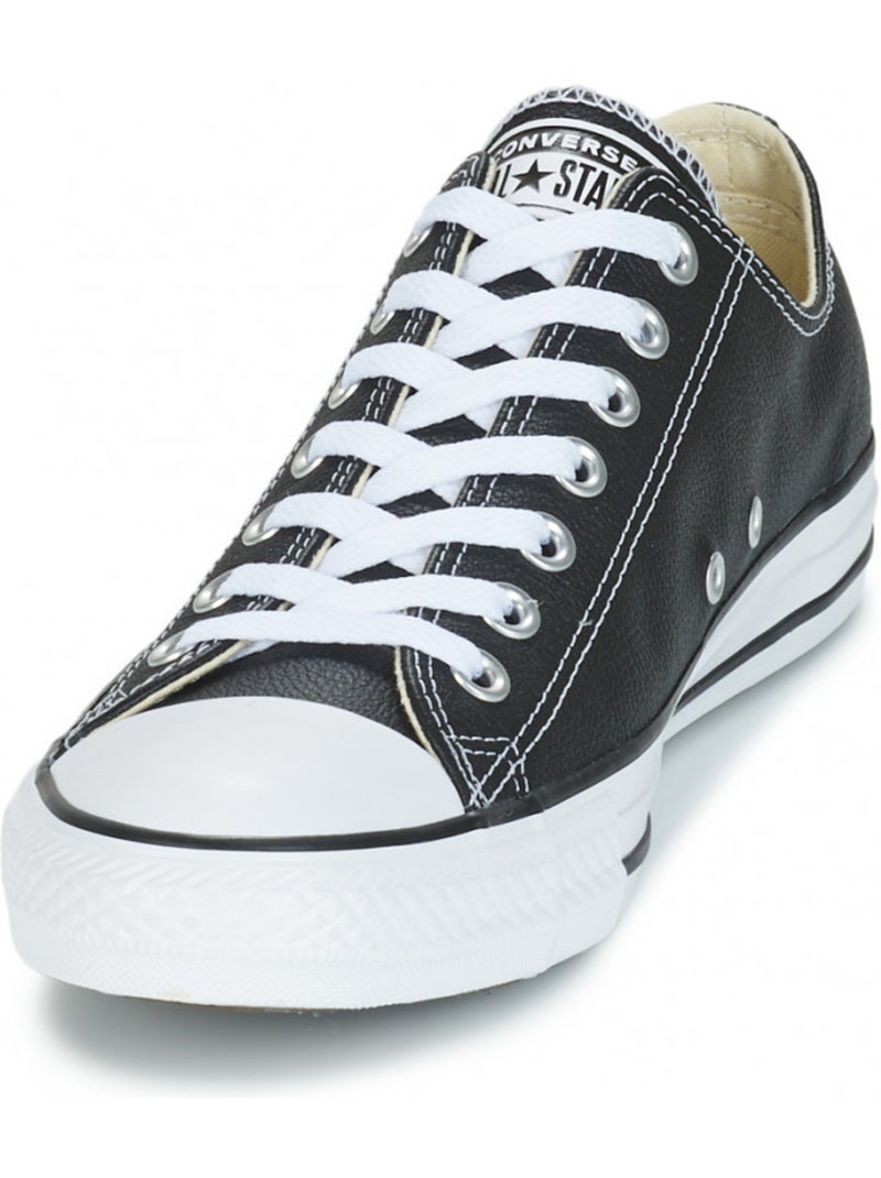 Baskets Cuir Homme Converse Noir - Kiabi