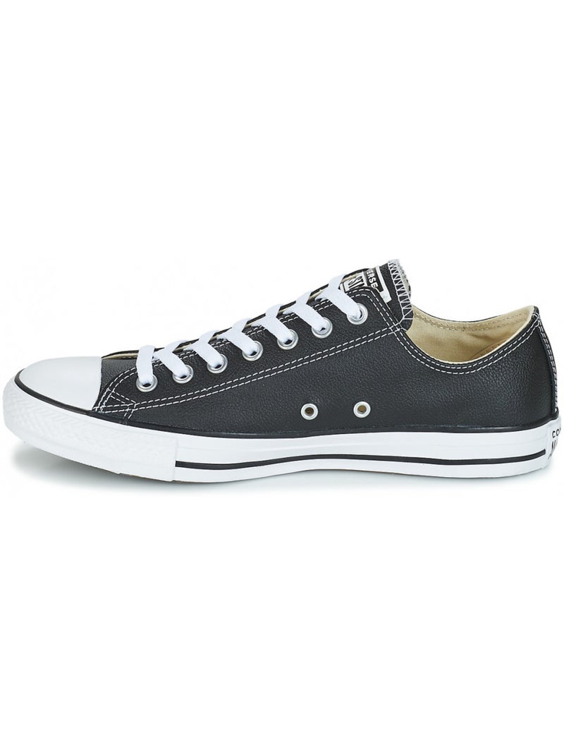 Baskets Cuir Homme Converse Noir - Kiabi