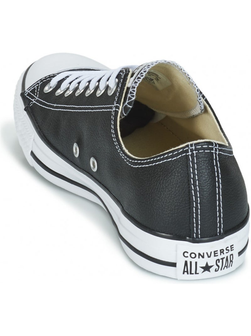 Baskets Cuir Homme Converse Noir - Kiabi