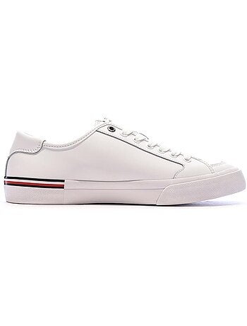 Baskets Cuir Homme Tommy Hilfiger Core Corporate Vulc