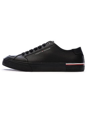 Baskets Cuir Homme Tommy Hilfiger Core Corporate Vulc