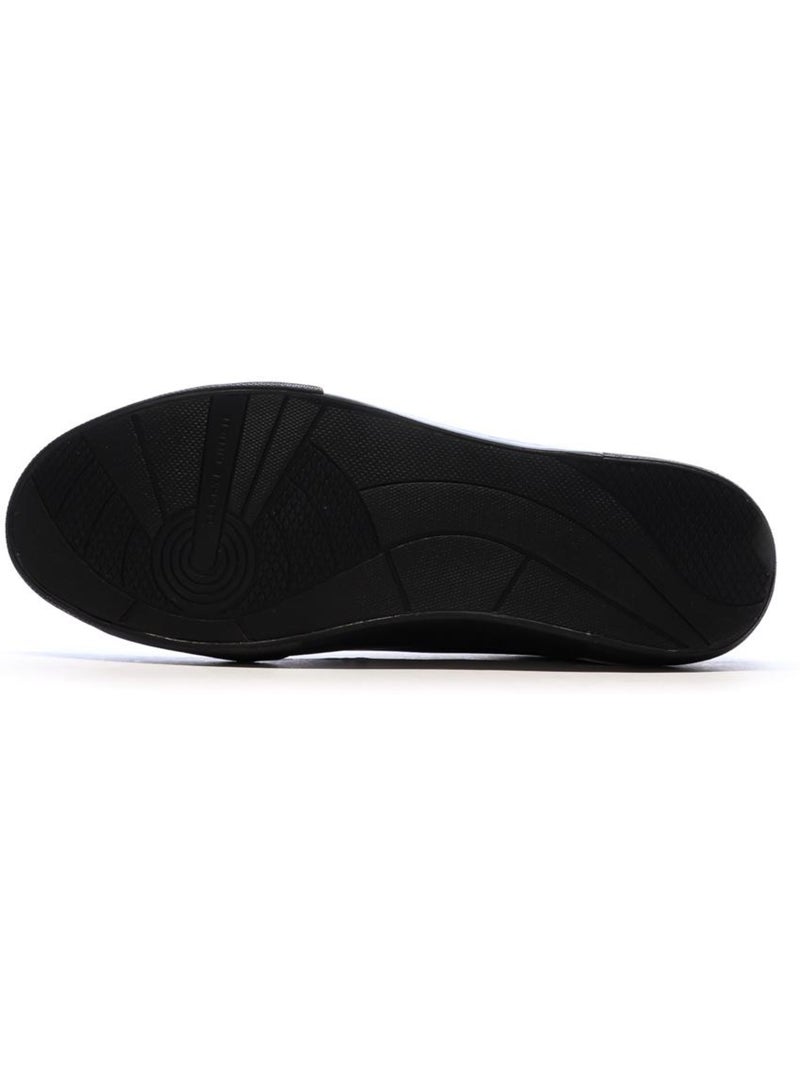 Baskets Cuir Homme Tommy Hilfiger Noir - Kiabi