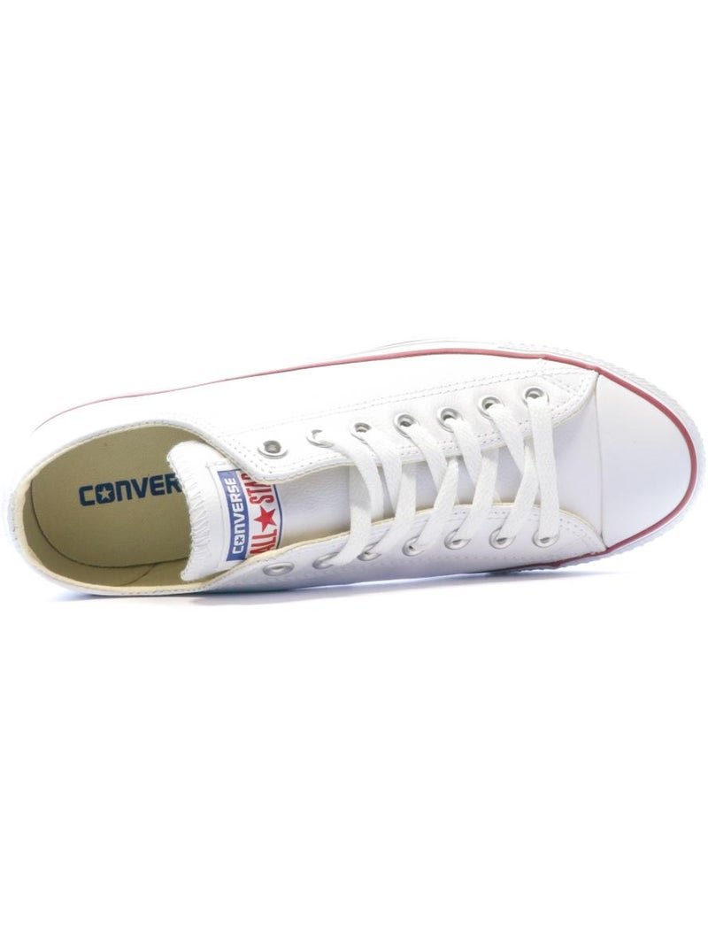Baskets cuir homme/femme Converse Blanc - Kiabi