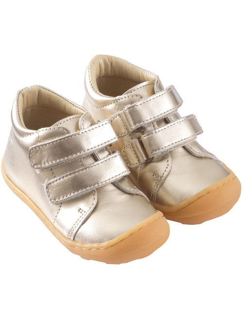 Baskets cuir marche d?butante Pumpy - Kiabi