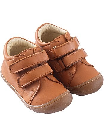 Baskets cuir marche d?butante Pumpy
