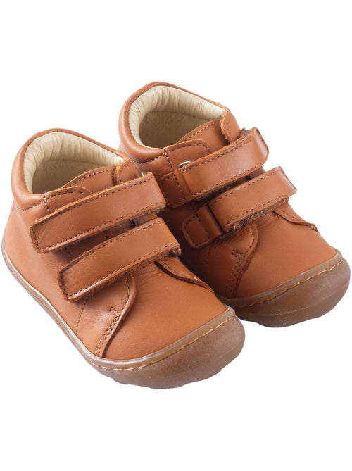 Baskets cuir marche d?butante Pumpy - Kiabi