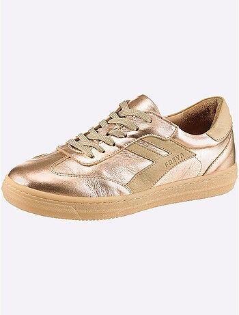 Baskets Cuir Nappa De Vache - Taille Standard - Helline