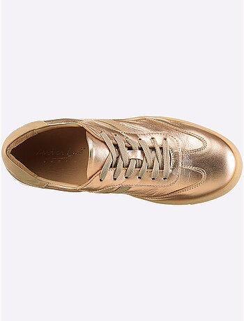 Baskets Cuir Nappa De Vache - Taille Standard - Helline