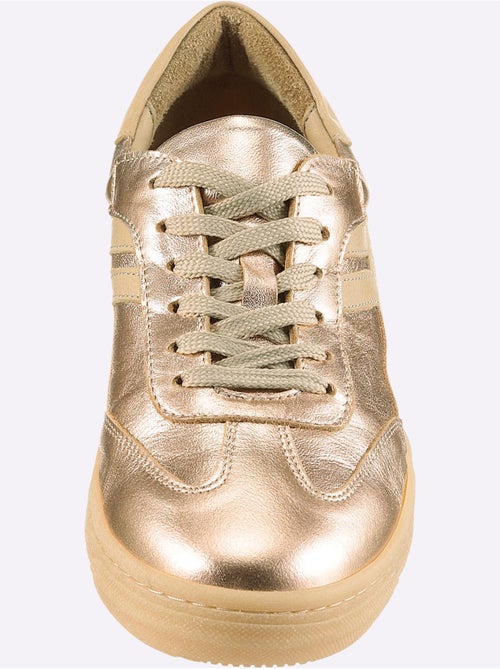 Baskets Cuir Nappa De Vache - Taille Standard - helline - Kiabi