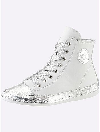 Baskets Cuir Nappa De Vache - Taille Standard - helline