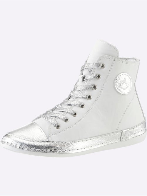 Baskets Cuir Nappa De Vache - Taille Standard - helline - Kiabi