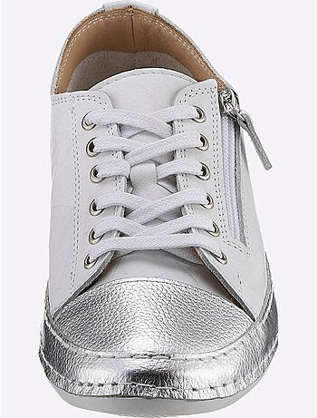 Baskets Cuir Nappa De Vache - Taille Standard - helline