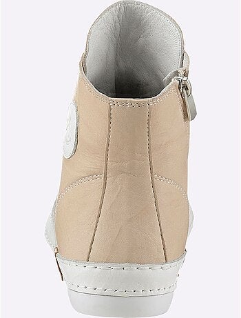 Baskets Cuir Nappa De Vache - Taille Standard - Helline
