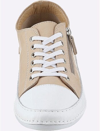 Baskets Cuir Nappa De Vache - Taille Standard - helline