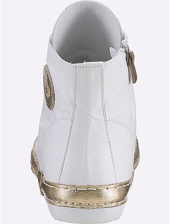 Baskets Cuir Nappa De Vache - Taille Standard - helline