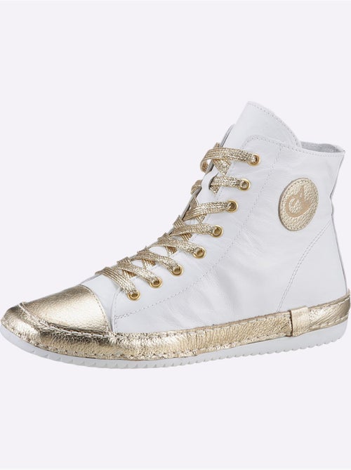 Baskets Cuir Nappa De Vache - Taille Standard - helline - Kiabi